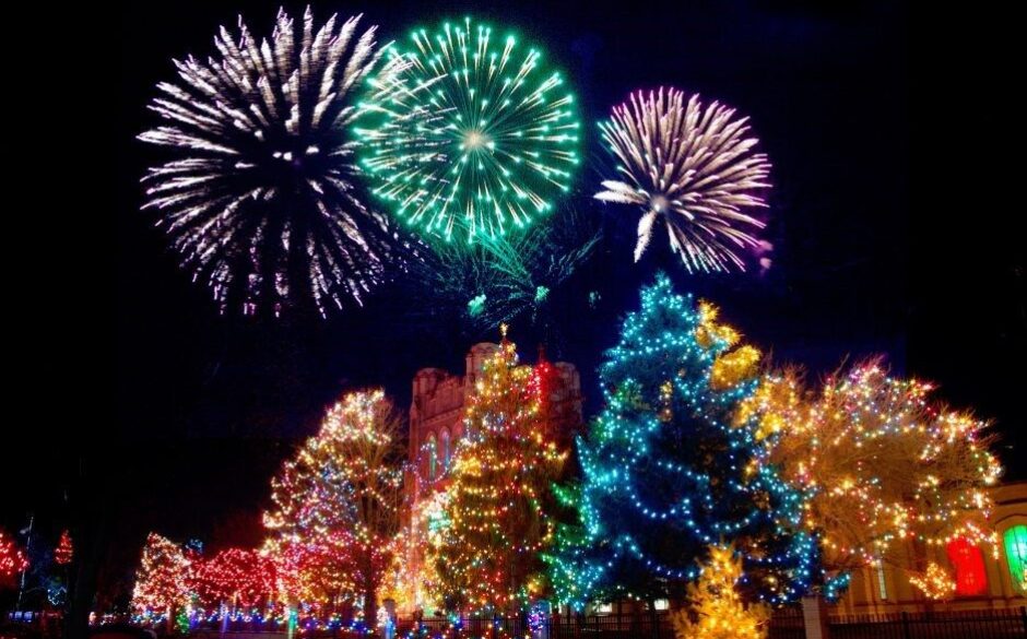 Christmas in Kerala fireworks