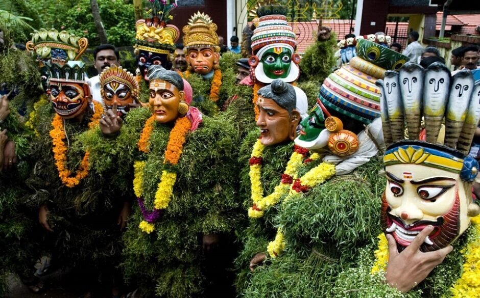 Visiting South India in January masks