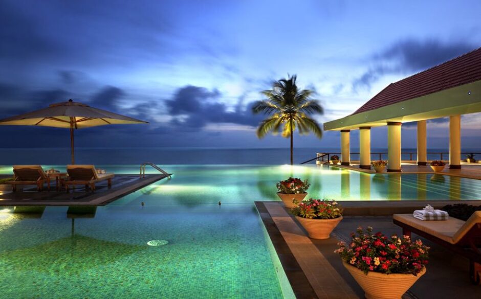 15 of the best swimming pools in South India Leela Kovalam