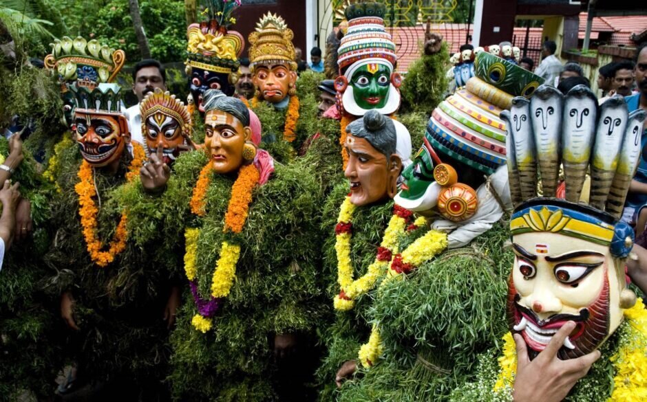 A guide to South Indian festivals - masks