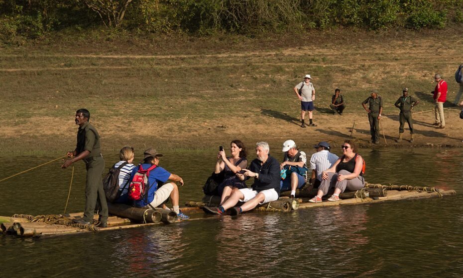 Bamboo Rafting, Periyar National Park, Periyar, Kerala