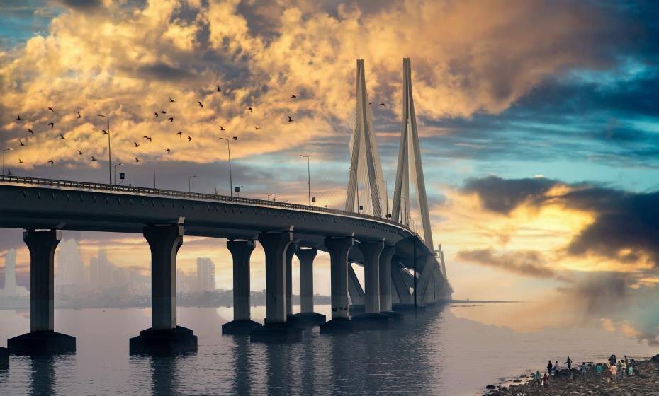 Bandra Worli Sea Link Bridge, Mumbai, Maharashtra