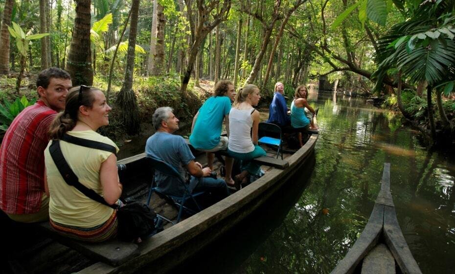 Canal Boat Ride, Kumarakom, Kerala