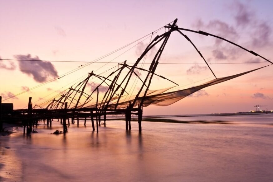 Chinese Fishing Nets, Cochin (Kochi), Kerala