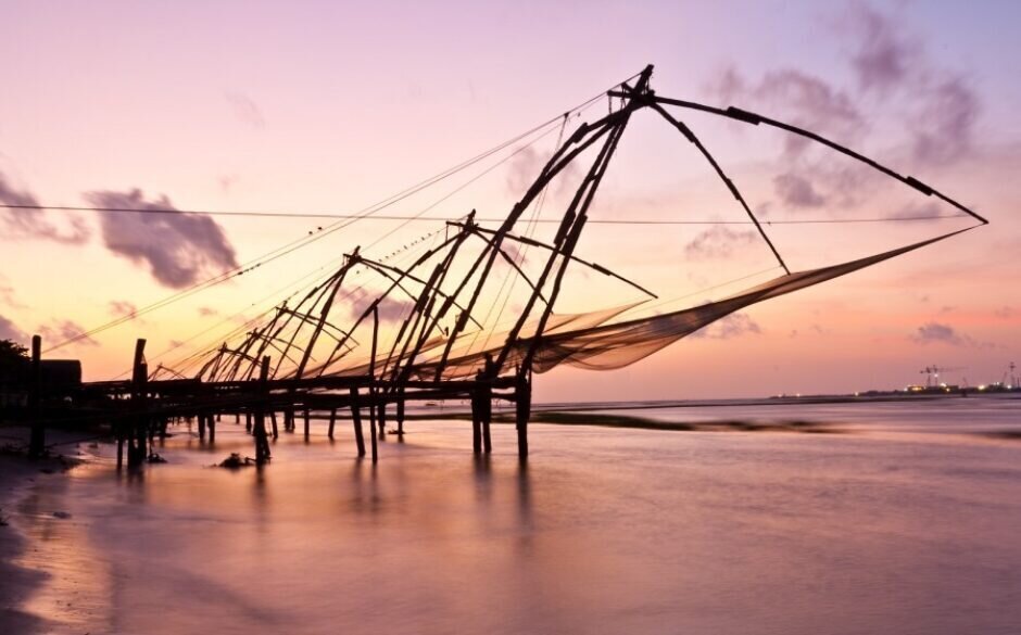 Chinese Fishing Nets, Cochin (Kochi), Kerala