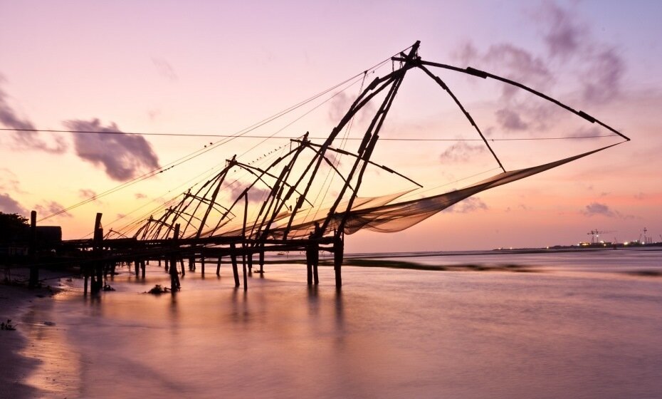 Chinese Fishing Nets, Cochin (Kochi), Kerala