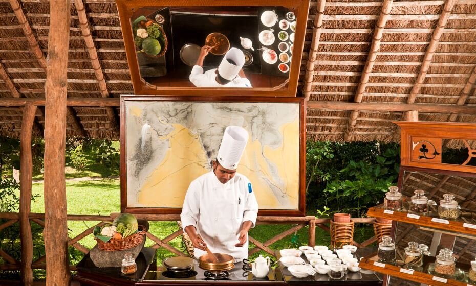 Cookery Demonstration at Spice Villlage Resort, Periyar