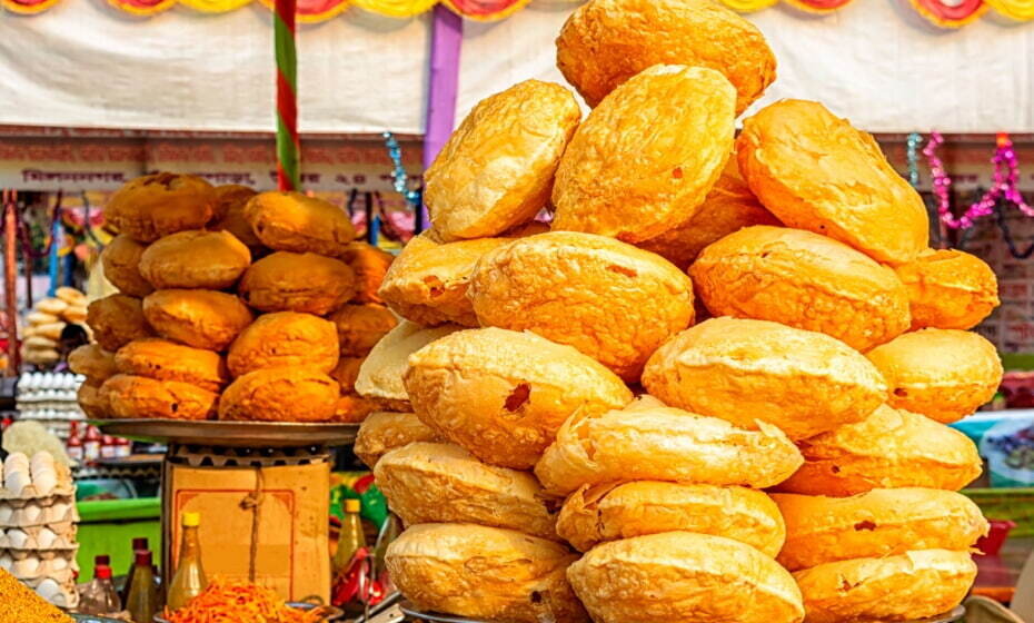 Dhakai Paratha Market Stall, Kolkata