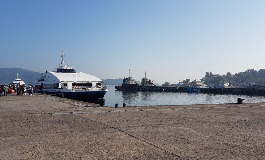 Ferry Crossing in the Islands, Port Blair, Andaman