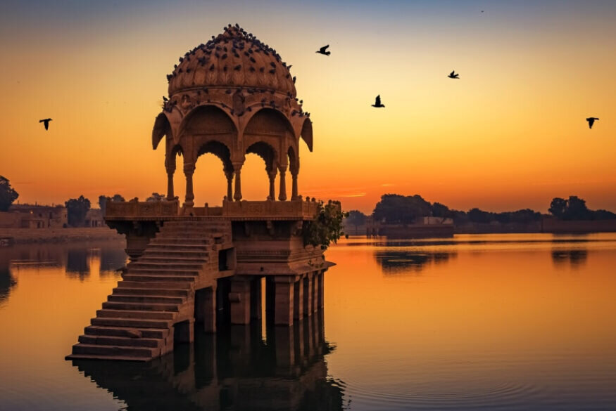 Gadisar Lake, Jaisalmer, Rajasthan