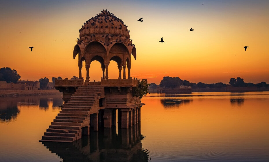 Gadisar Lake, Jaisalmer, Rajasthan