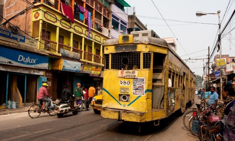 Heritage Tram, Kolkata, West Bengal