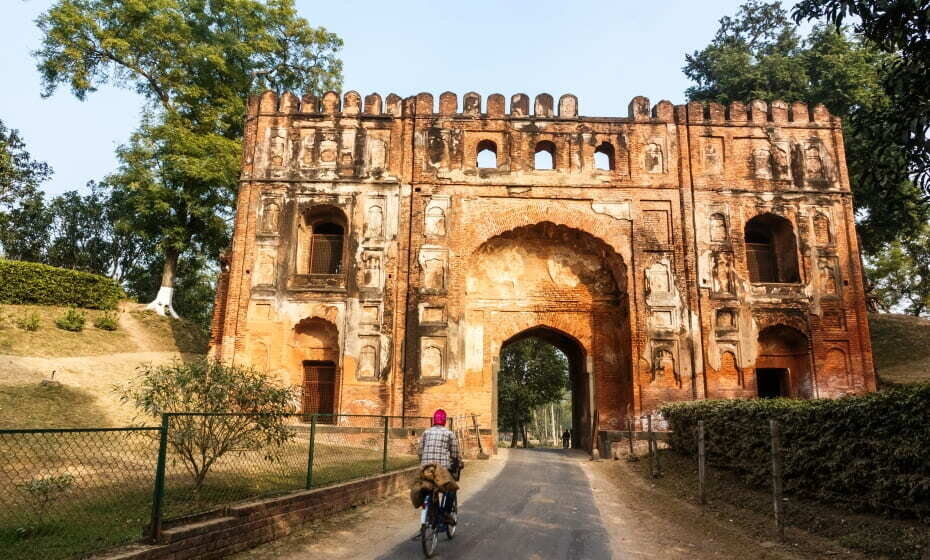 Historic Gateway of Dakhil Darwaza Ruins, Malda, West Bengal