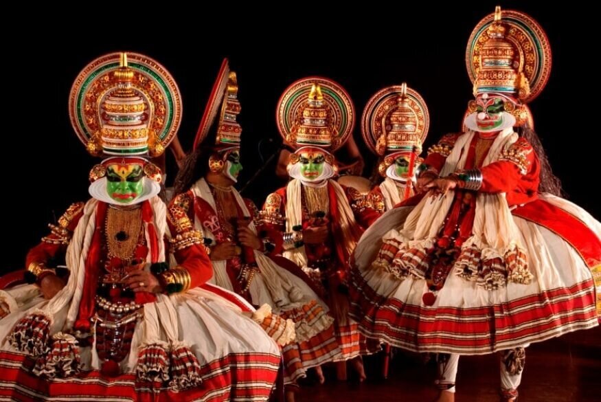 Kathakali Performance, Cochin (Kochi), Kerala