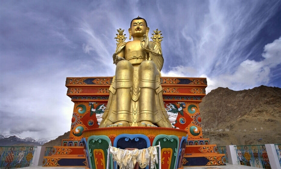Maitreya Buddha Statue, Leh, Ladakh