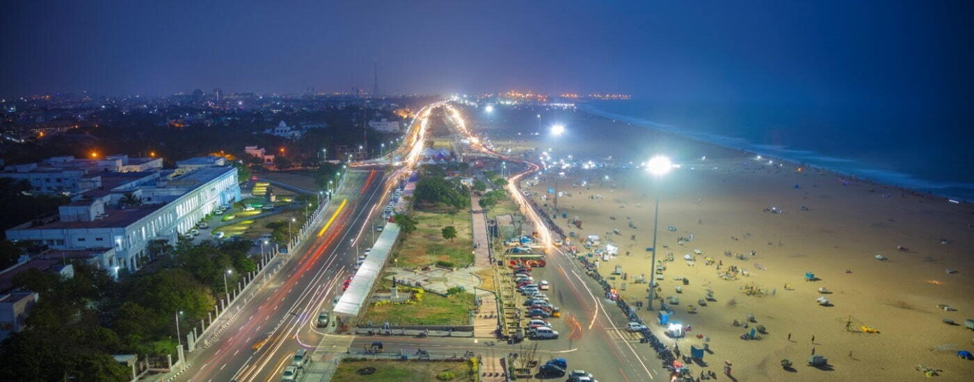 Marina Beach, Chennai, Tamil Nadu