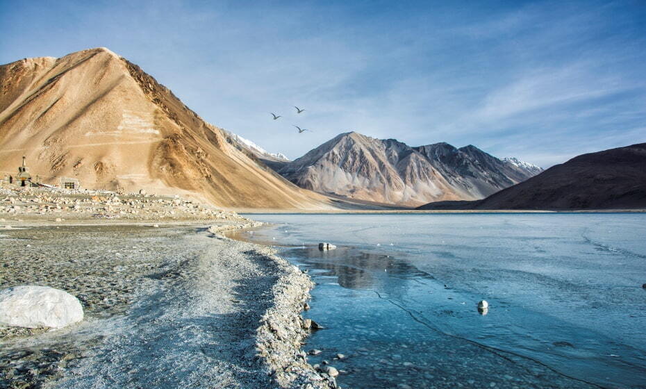 Pangong Tso Lake, Ladakh, Jammu and Kashmir