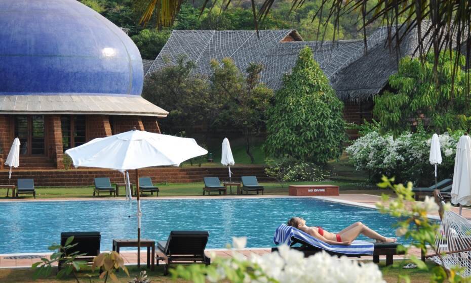 Pool, SwaSwara Resort, Gokarna