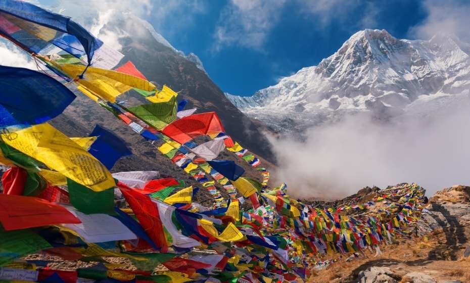 Mount Annapurn from Annapurna Base Camp, Nepal