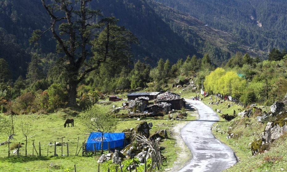 Road to Lachung, Sikkim