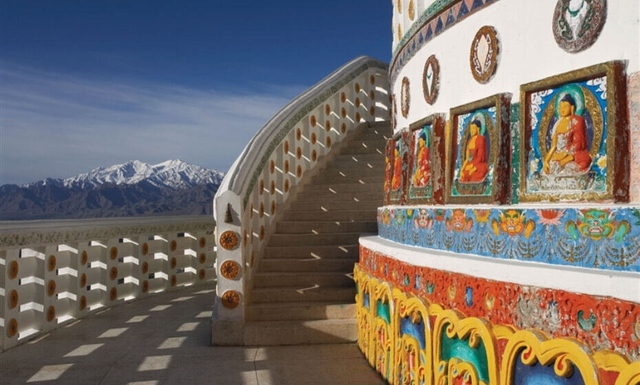 Shanti Stupa, Leh, Ladakh