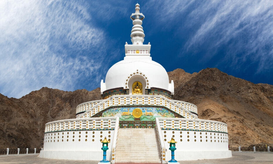 Shanti Stupa, Leh, Ladakh