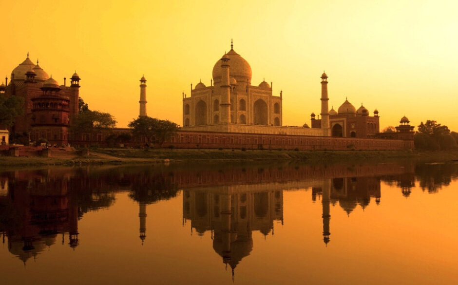 Taj Mahal Sunset View, Agra, Uttar Pradesh