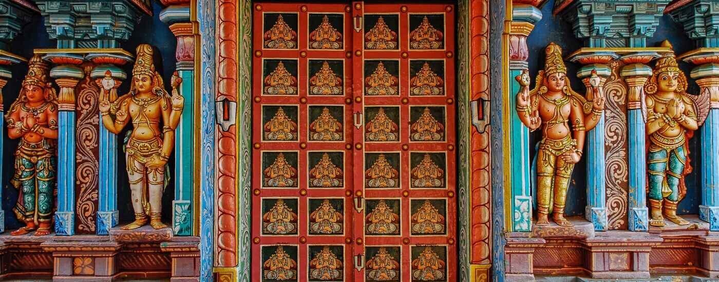Temple Door, Thanjavur (Tanjore), Tamil Nadu