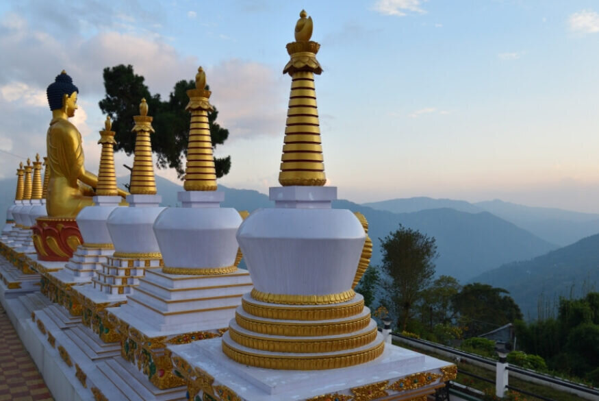 Tharpa Choling Monastery, Kalimpong, West Bengal
