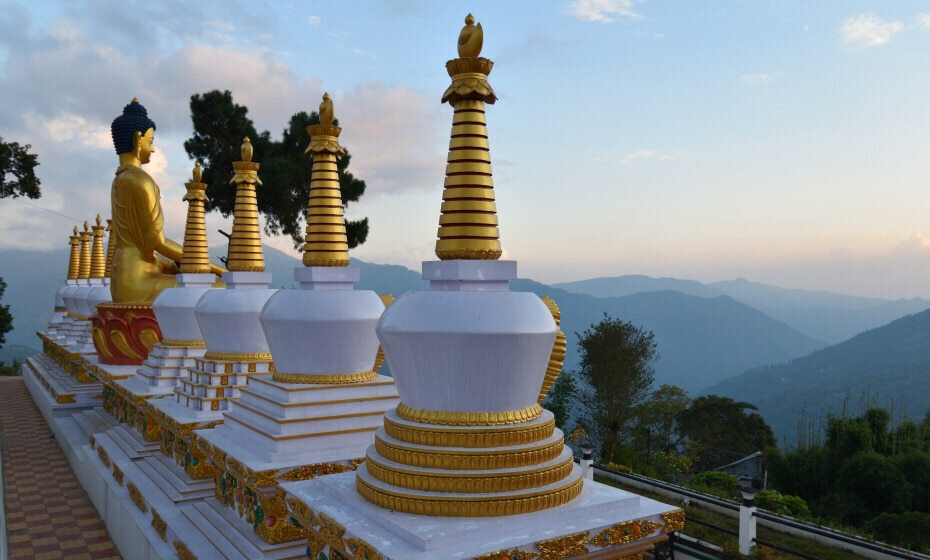 Tharpa Choling Monastery, Kalimpong, West Bengal