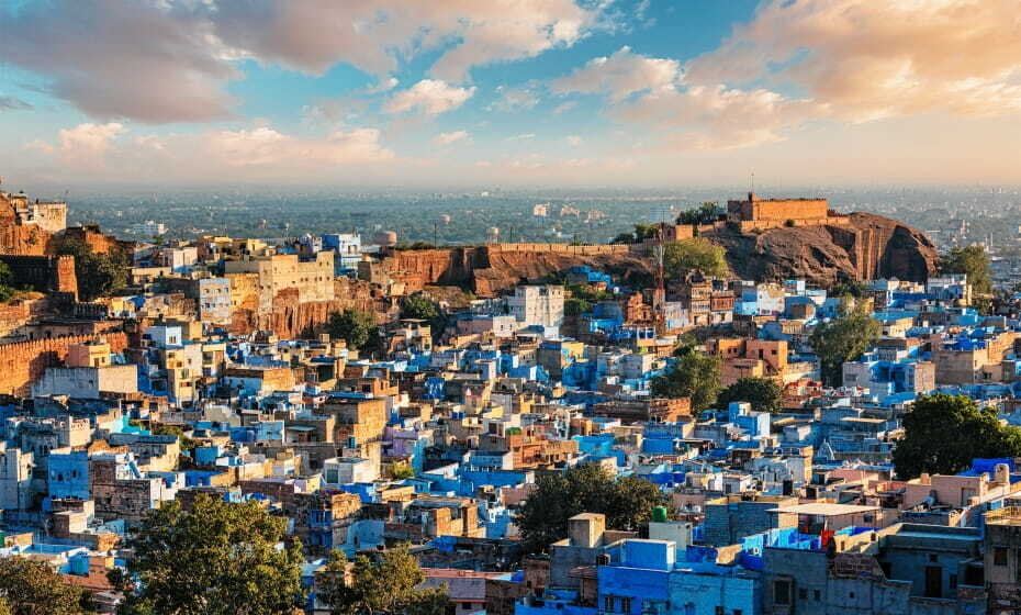 The Blue City, Jodphur. Rajasthan