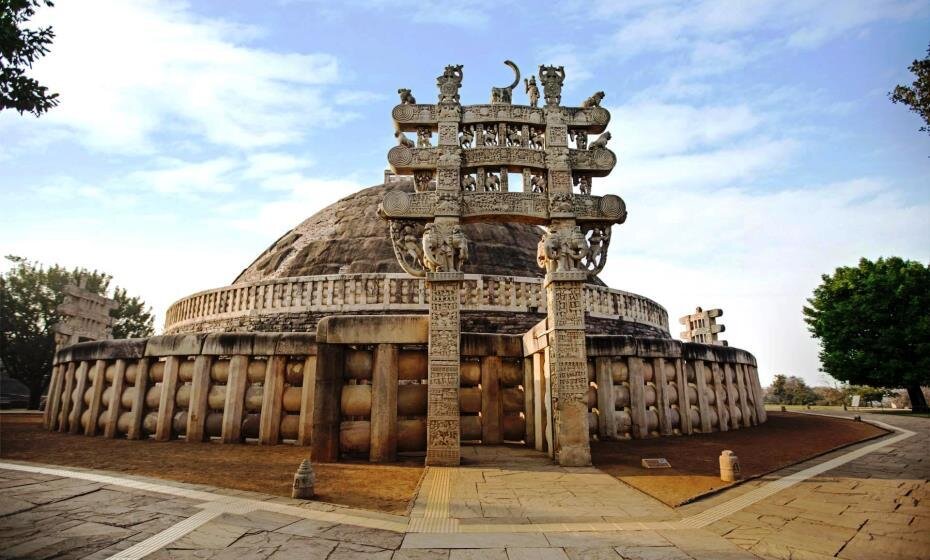 The Great Stupa, Sanchi, Madhya Pradesh