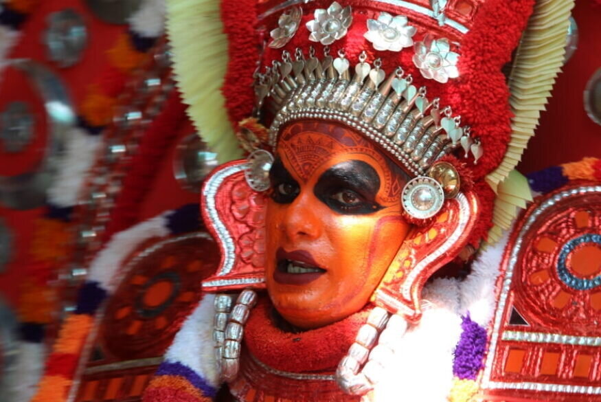 Theyyam Hindu Ritual, Thalassery