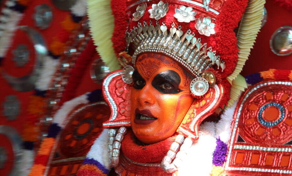 Theyyam Hindu Ritual, Thalassery