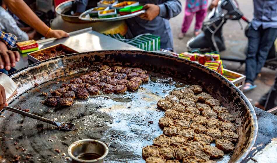 Traditional Tunday Kebab, Lucknow, Uttar Pradesh
