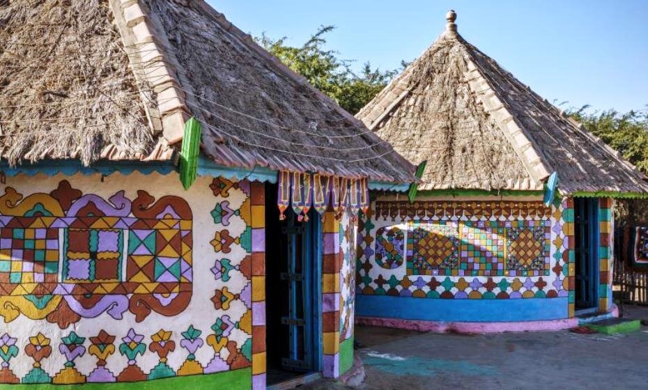 Traditionally Decorated Homes, Bhuj, Rann of Kutch, Gujarat