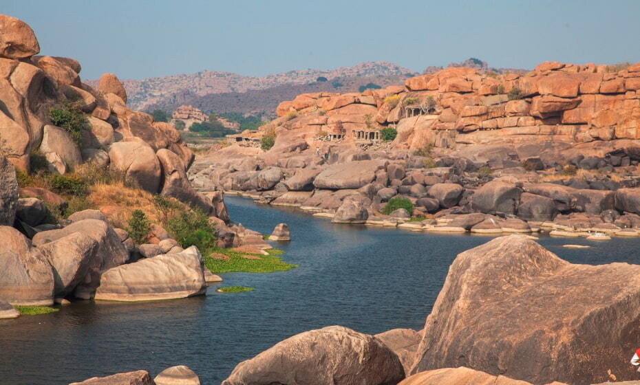 Tungabhadra River, Hampi, Karnataka