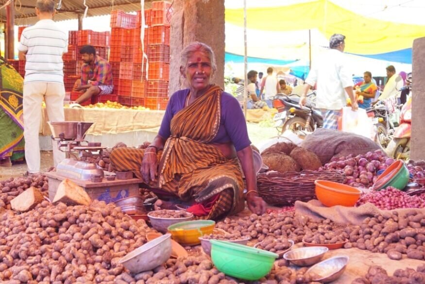 Market, Chettinad, Tamil Nadu