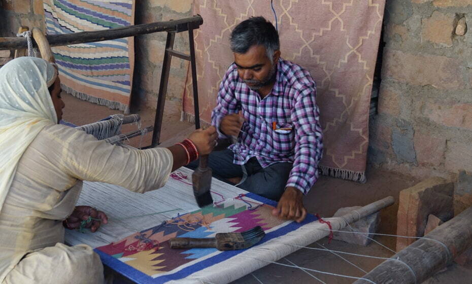 Weavers, Bishnoi Village, Jodhpur, Rajasthan
