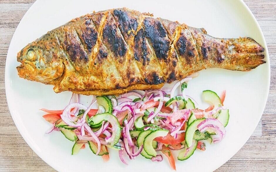 Indian Food to Cook on the Barbecue - Grilled Fish