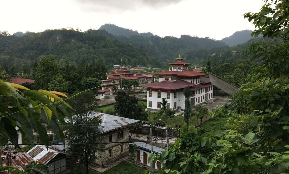 Administrative Buildings & Monastry, Samdrup Jongkhar, Bhutan