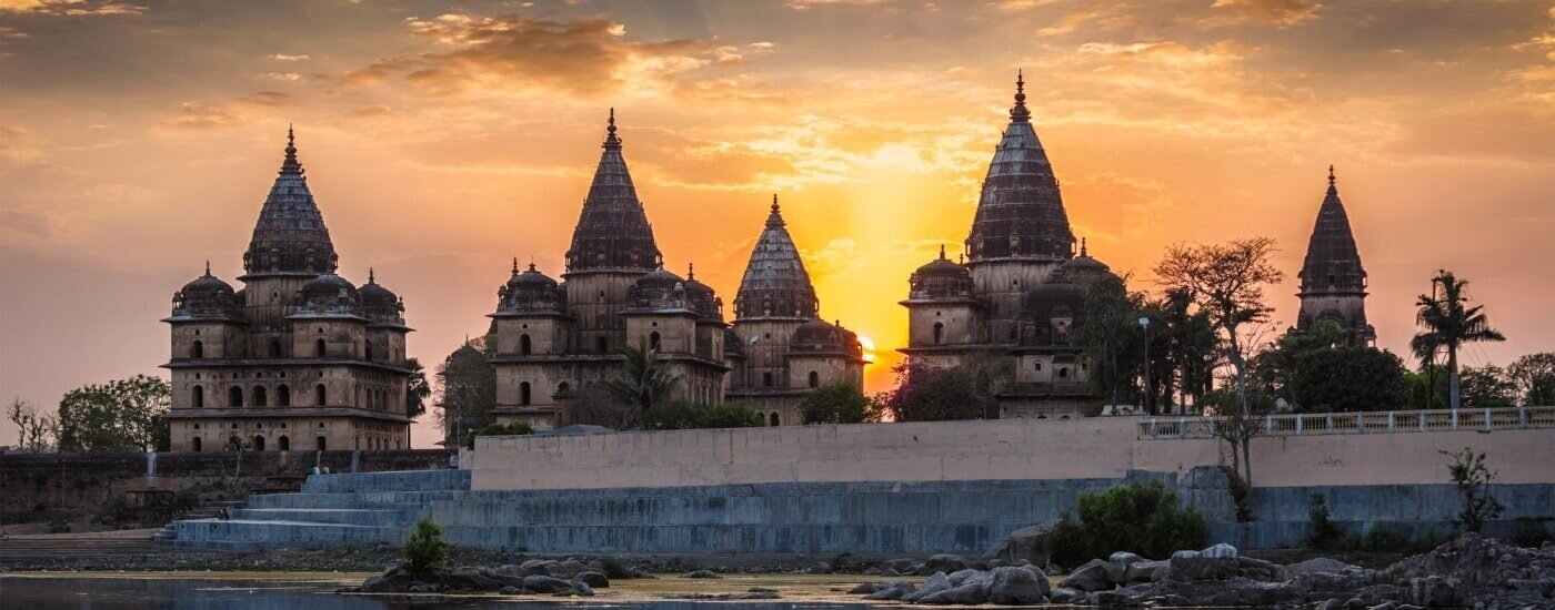 Chaturbhuj Temple Sunset, Orchha, Madhya Pradesh