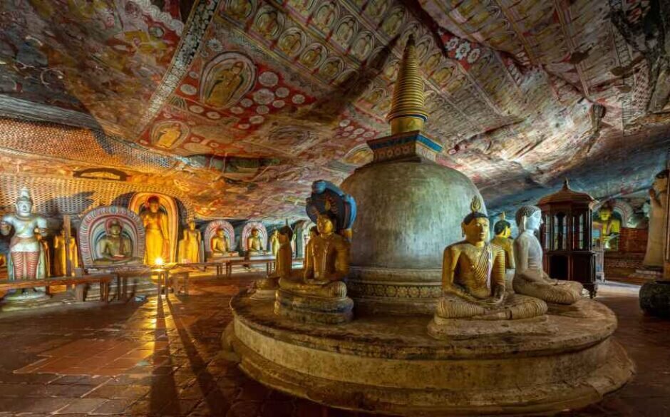 Dambulla Caves, Sri Lanka