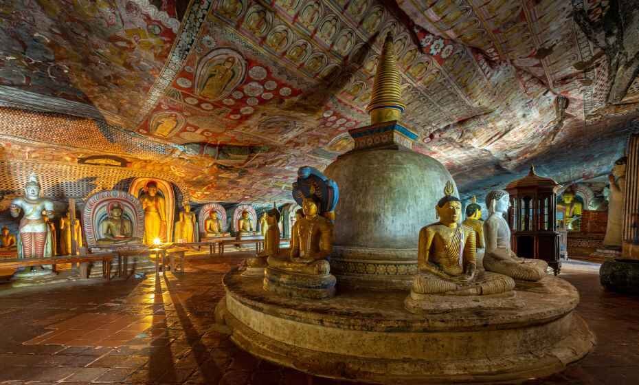 Dambulla Caves, Sri Lanka