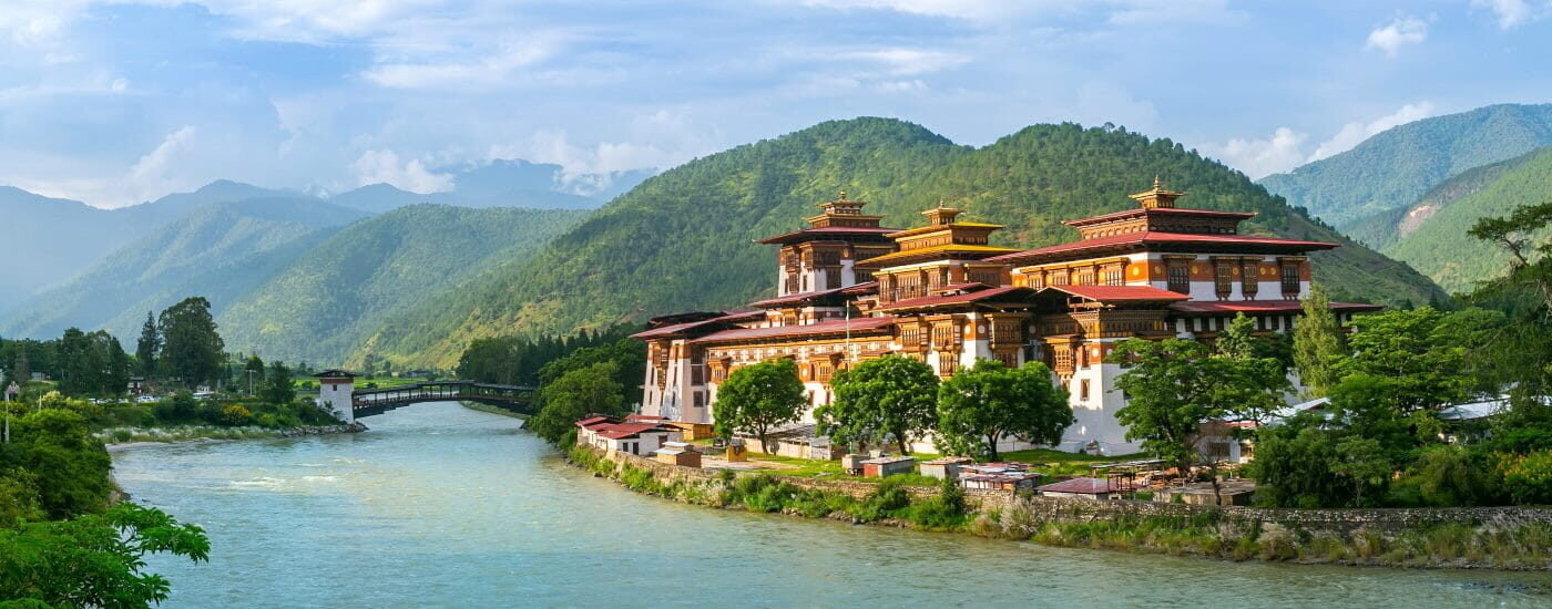 Dzong Monastery, Punakha, Bhutan