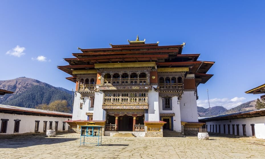 Gangtey Monastery, Phobjikha, Bhutan