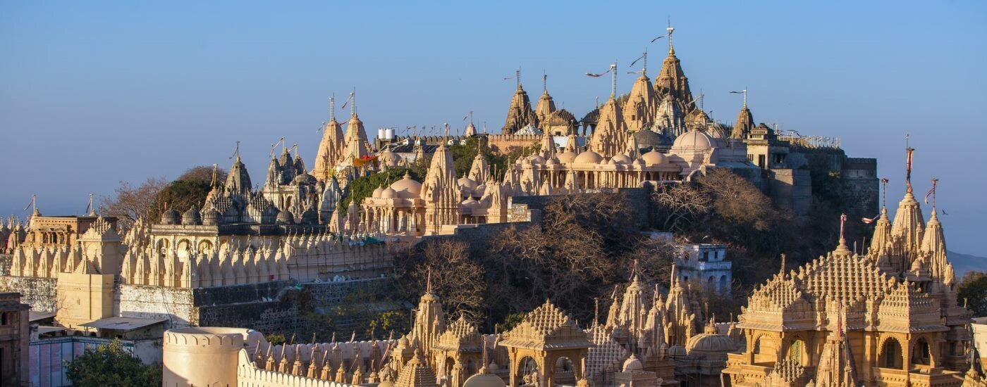 Jain Temples - Shatrunjaya Hill, Palitana, Gujarat