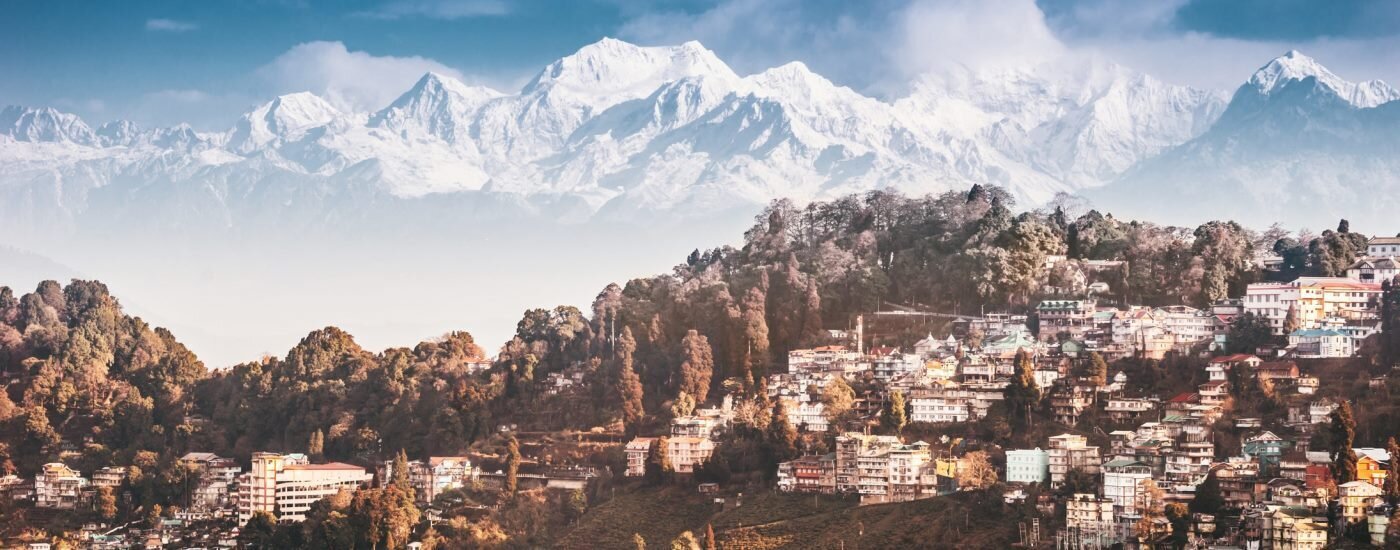 Mountains Over Darjeeling, West Bengal
