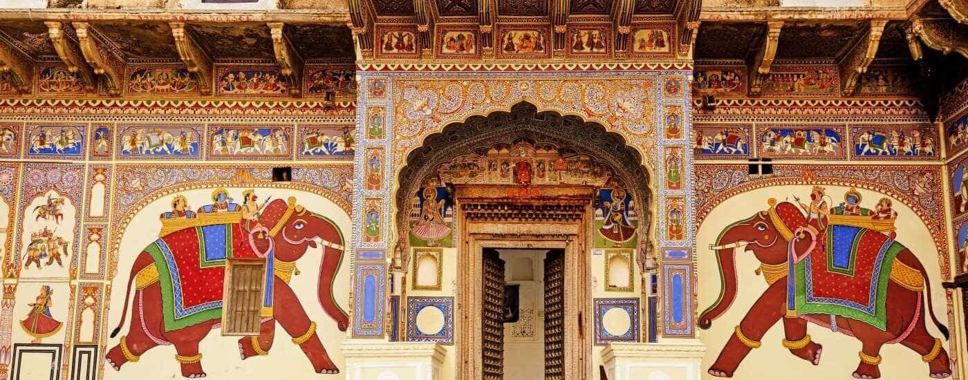 Painted Havelis, Mandawa, Rajasthan