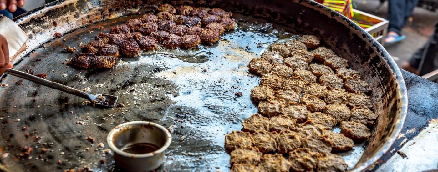 Traditional Tunday Kebab, Lucknow, Uttar Pradesh